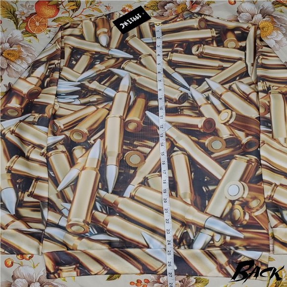 1991INC Sweater Bullet AK-47 Large New With Tags - Picture 2 of 5